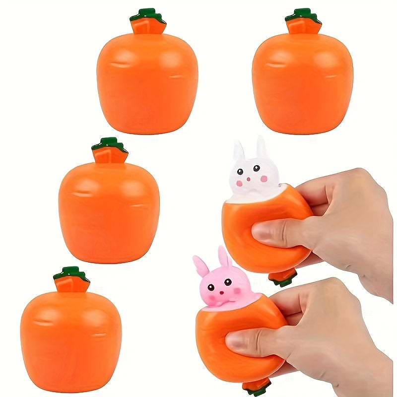 Wortel Cup Knijp Konijn | Anti-Stress Speelgoed | Paas- & Valentijnscadeau