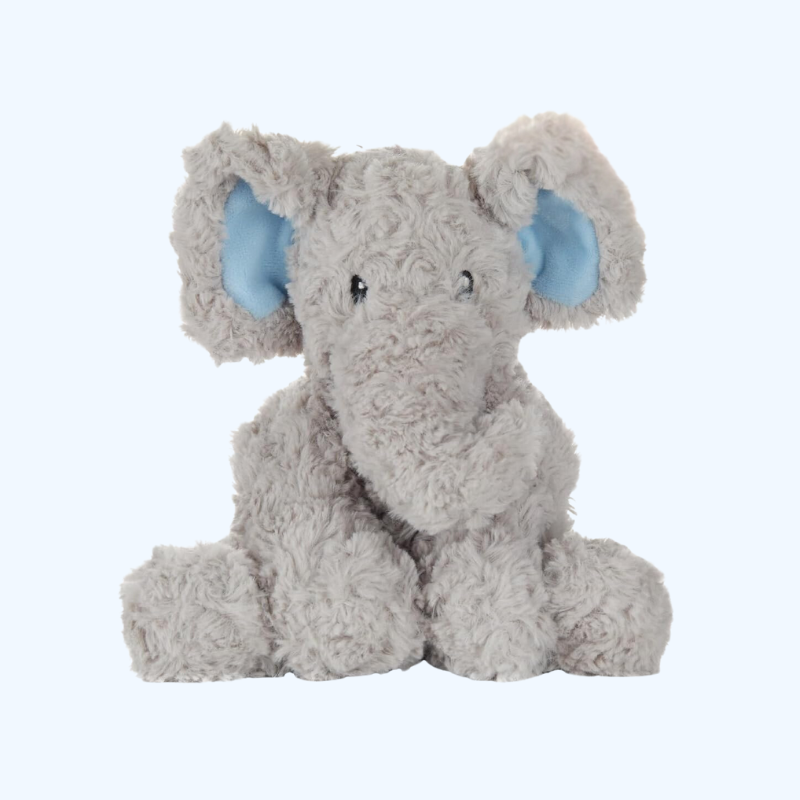 Knuffel Olifant 1,5kg | Microgolfwarmte Pluche | Lavendel Geurend & Verwarmbaar | Comfort Knuffel Voor Bedtijd Kinderen en Volwassenen