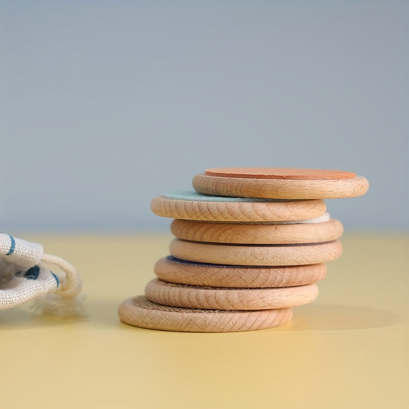 Montessori Tactiel Matchingspel | Kleurherkenning en Geheugentraining Sensorisch Speelgoed voor Vroege Ontwikkeling van Peuters en Kinderen