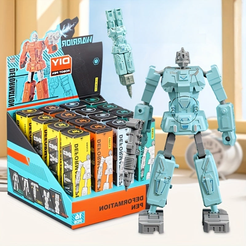 Morphing Robot Pen voor Kinderen | 2-in-1 Creatieve Pen & Speelgoed