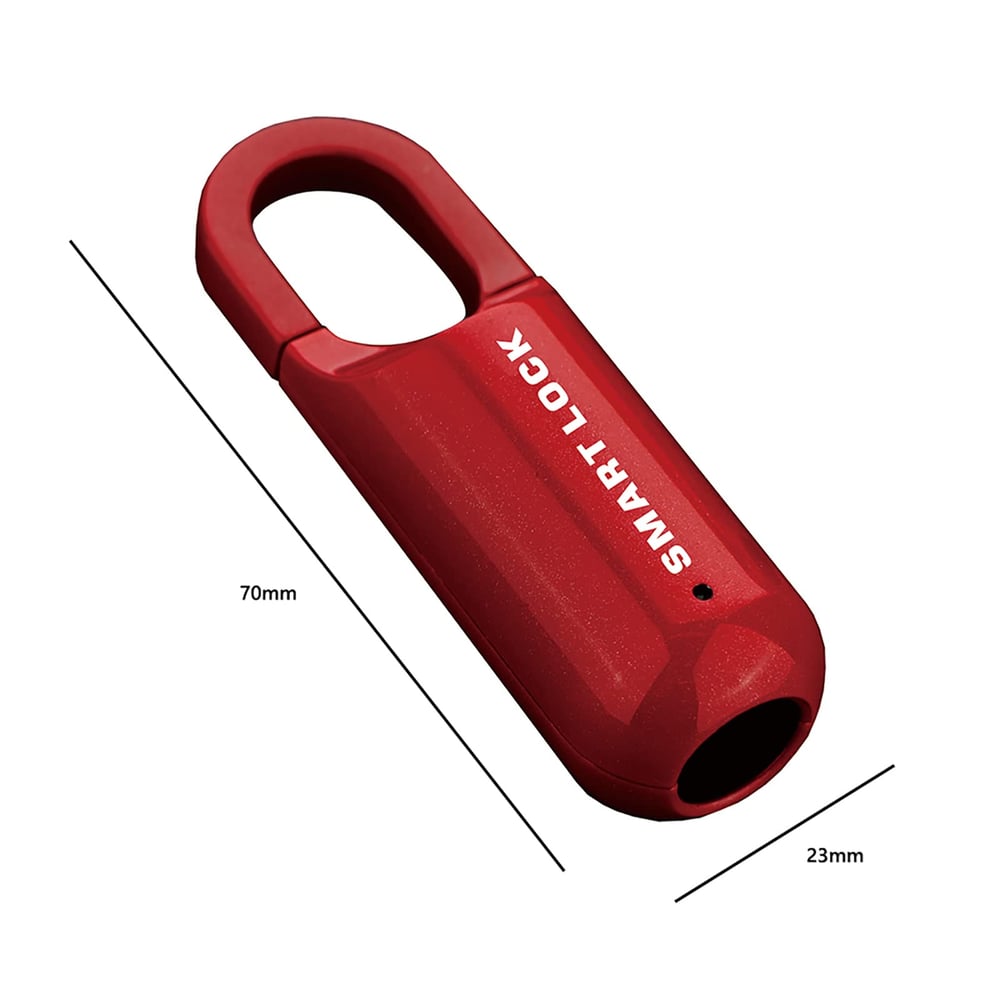 Vingerafdrukslot | Slim veiligheidshangslot Vingerafdrukidentificatie om te ontgrendelen