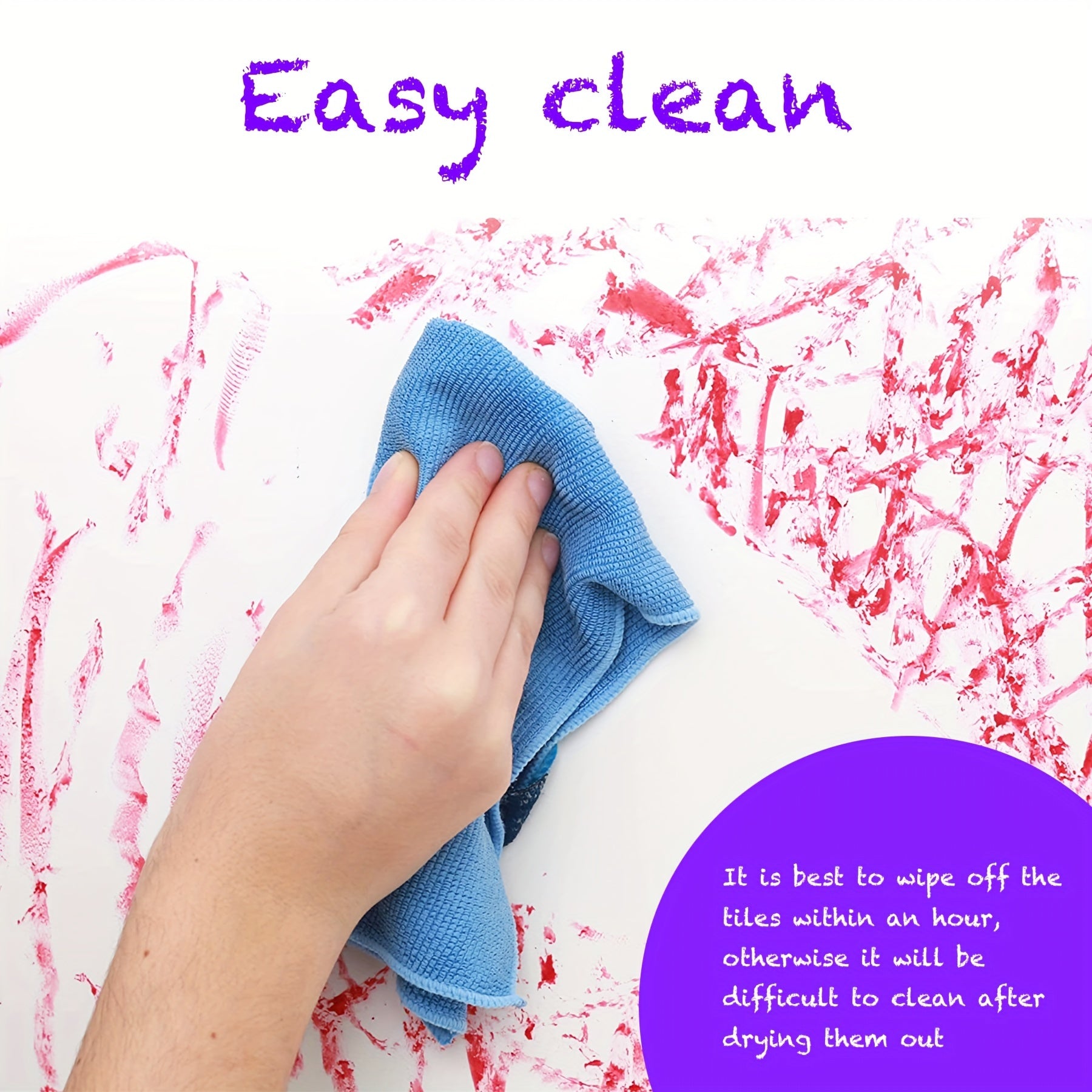 12 Stuks Badkrijt Set | Wasbare & Eenvoudig Schoon te Maken | Kleurige Bad Markers voor Bad Speelplezier