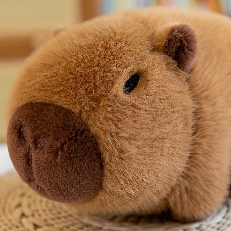 Knuffel Dier Capybara Avocado | Schattige Capybara Pop met Cadeau Sierkussen | Zacht Pluche Speelgoed voor Kinderen en Verzamelaar