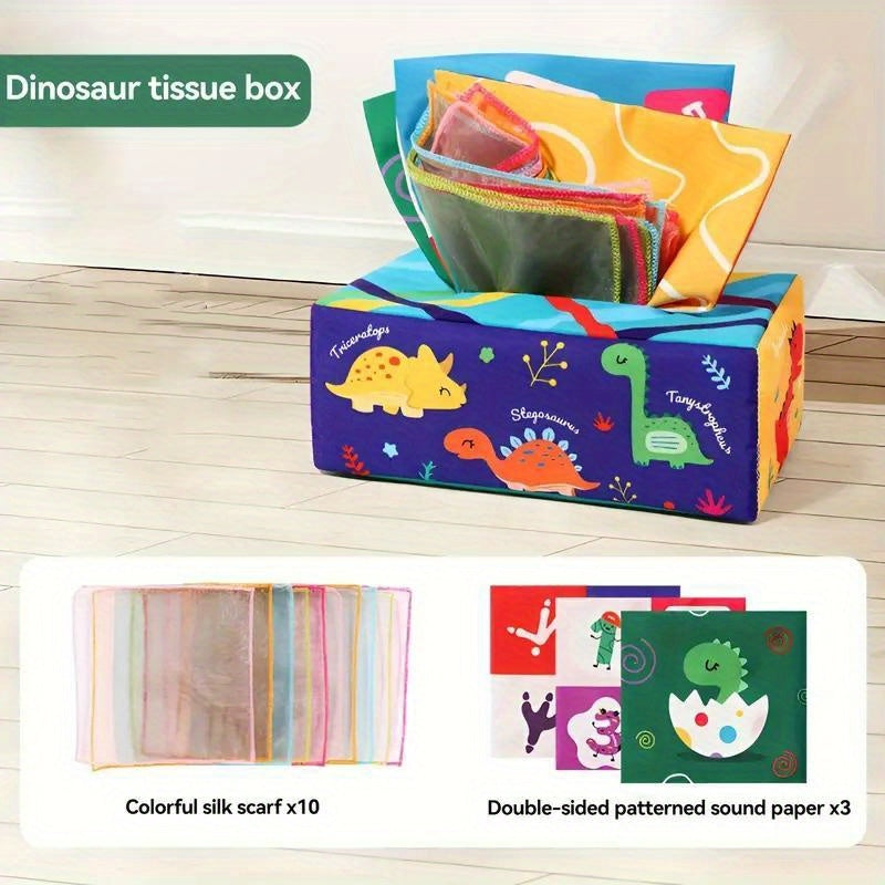 Scheurpapier doos speelgoed | Baby vingertraining