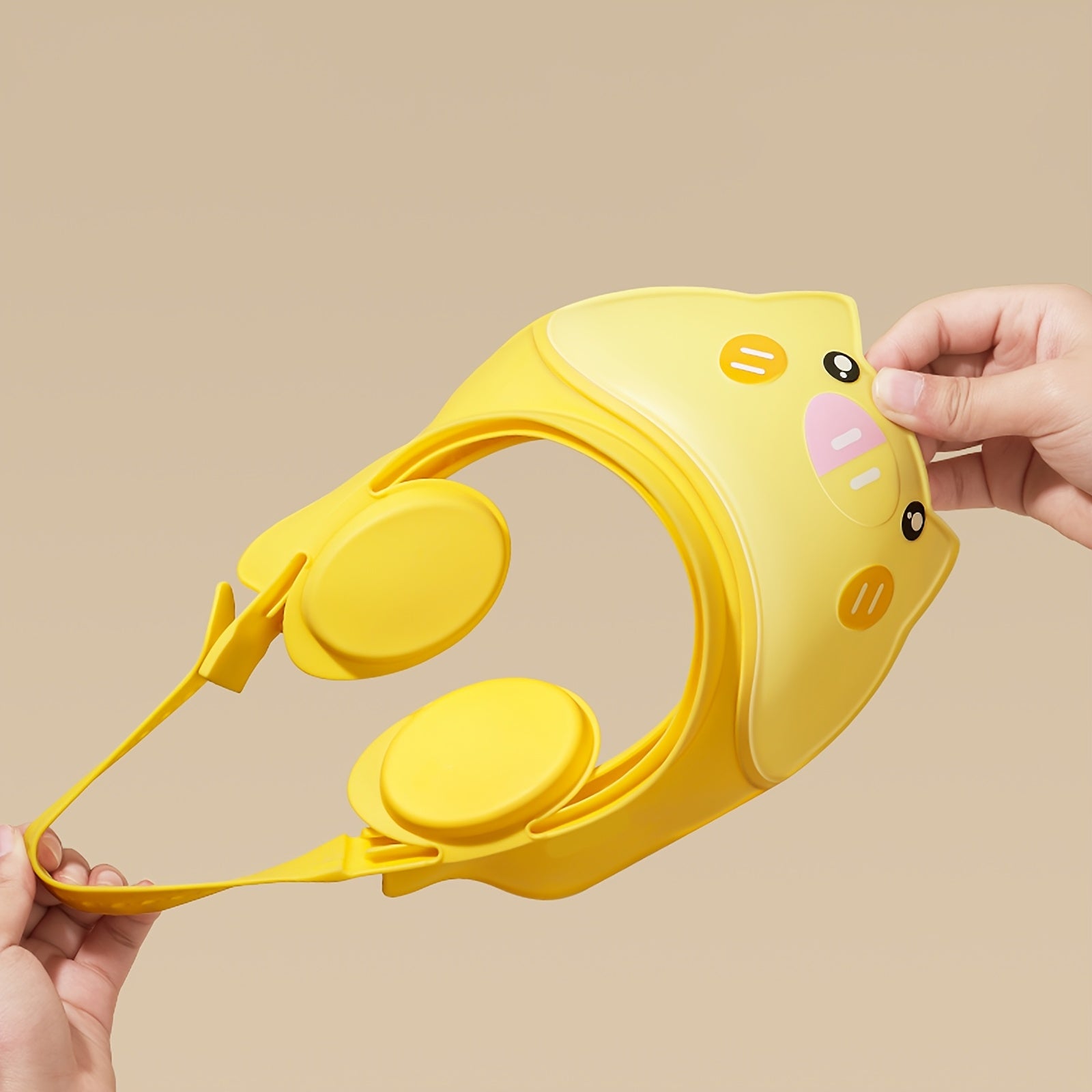 Schattige Varkentjes Douchemuts voor Kinderen | Zachte & Comfortabele TPE | Verstelbaar met Oorbescherming