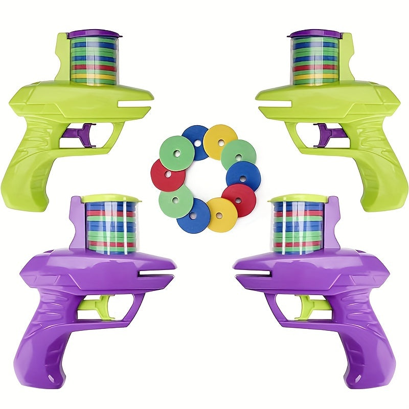 Leuke Schuim Disc Blaster | Handheld Shooter met Zachte Schuimschijven voor Binnen- en Buitenspelen voor Kinderen en Volwassenen