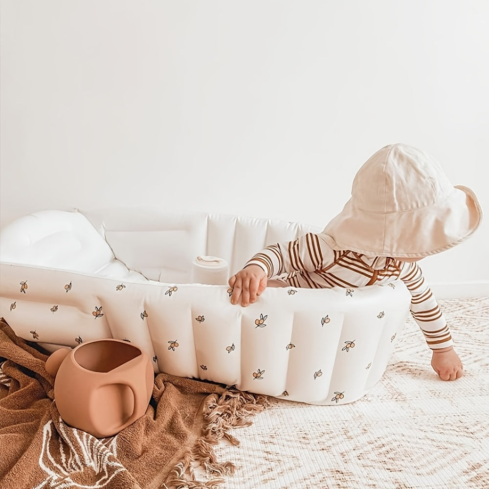 Opblaasbaar babybad | Draagbare binnen- of buitentub voor kinderen