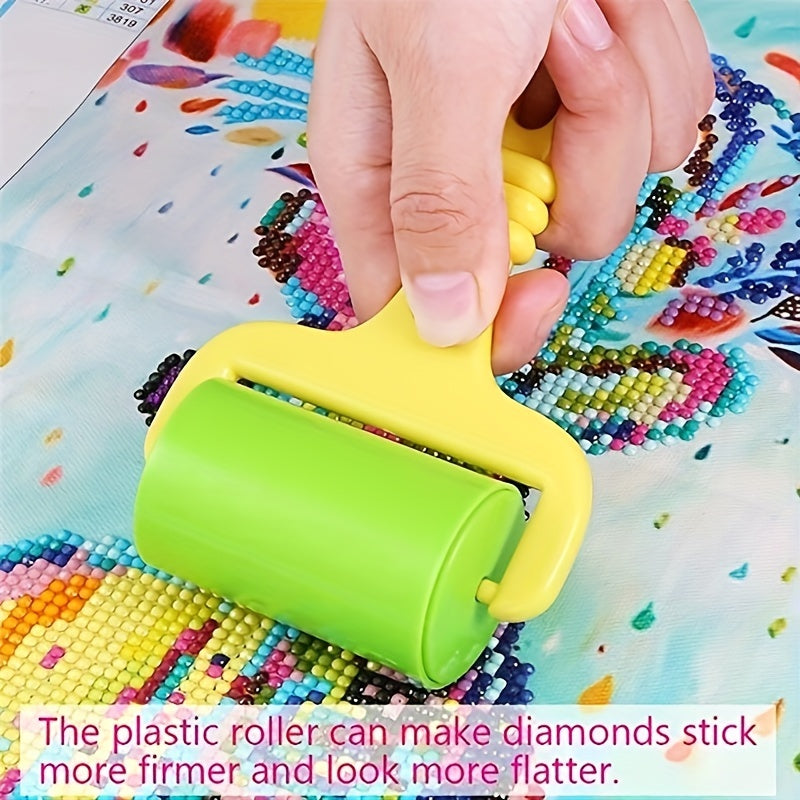 1 Stuks Rubberen Roller voor Strass en Borduurwerk – DIY Accessoire voor Winter en Nieuwjaar Knutselprojecten