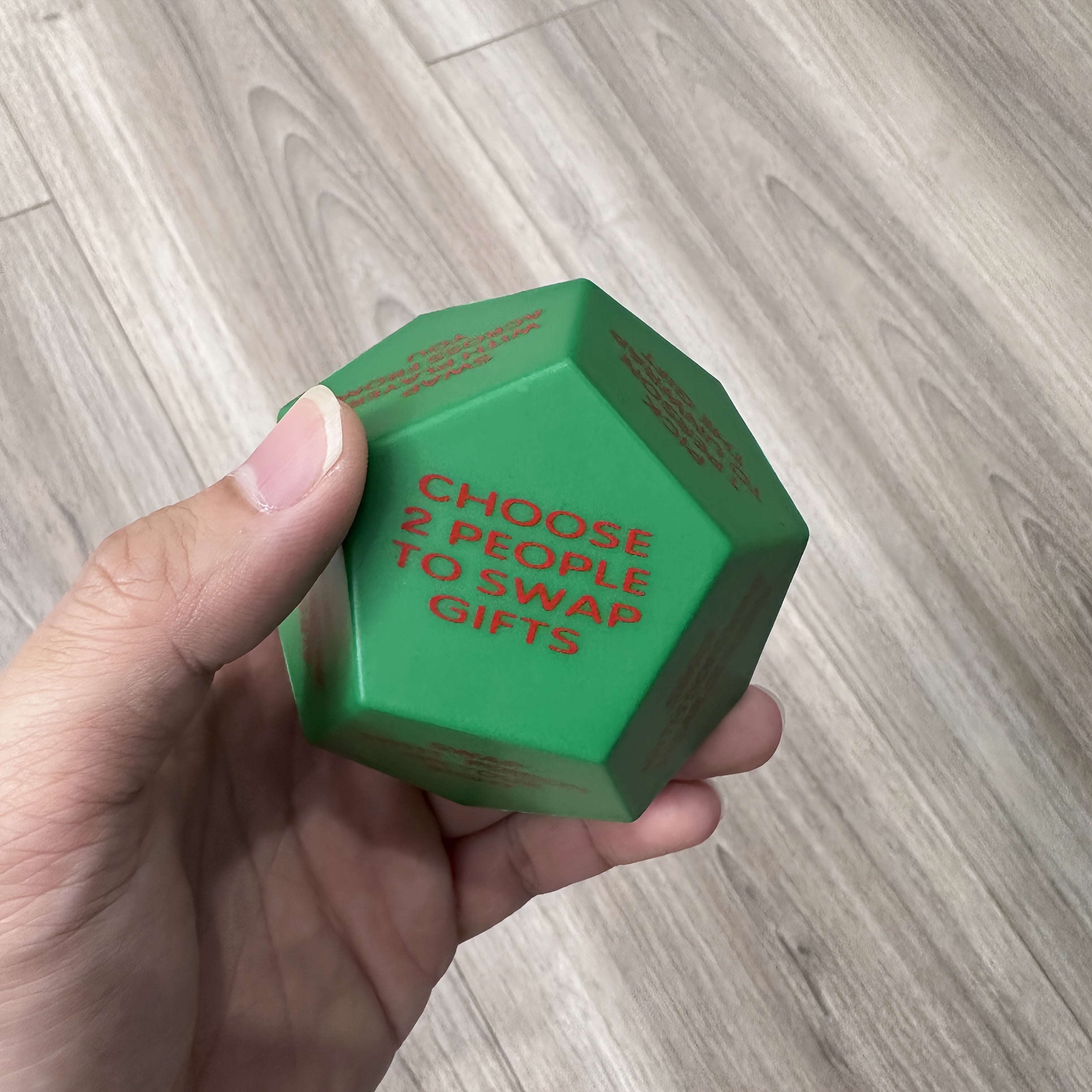 Kerst Dobbelsteen van de Kerstman - Uniek 12-zijdig Feestspel voor Kinderen & Volwassenen - Perfect voor Kerstfeesten