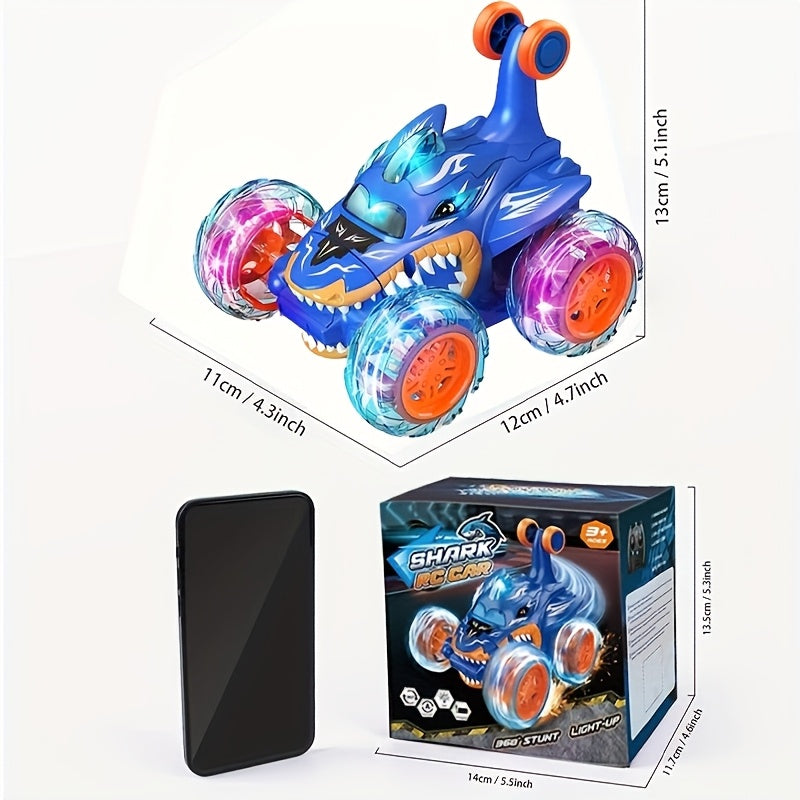 360° Draaibare Infrarood RC Mini Auto | Stuntauto met Lichten – Cadeau voor Jongens van 4 tot 10 Jaar