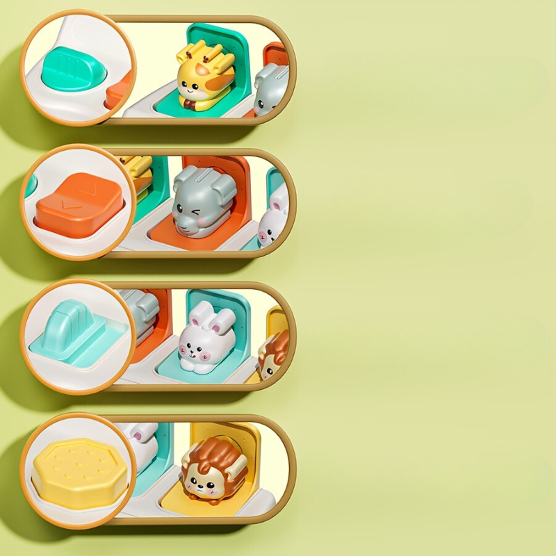 Interactieve Pop-Up Dierenbox | Educatief Speelgoed voor Logica & Geheugen | Perfect Cadeau voor Verjaardag of Feestdagen