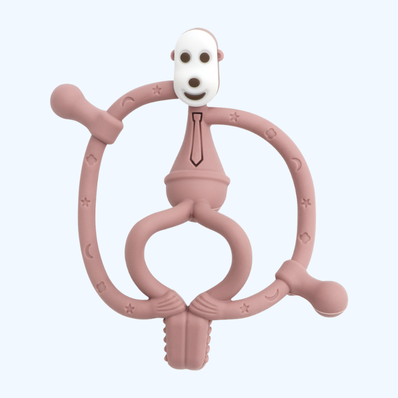 BPA-vrij Silicone Bijtspeelgoed voor Baby's (3+ Maanden) - Makkelijk Vast te Houden, Verkrijgbaar in 6 Kleuren