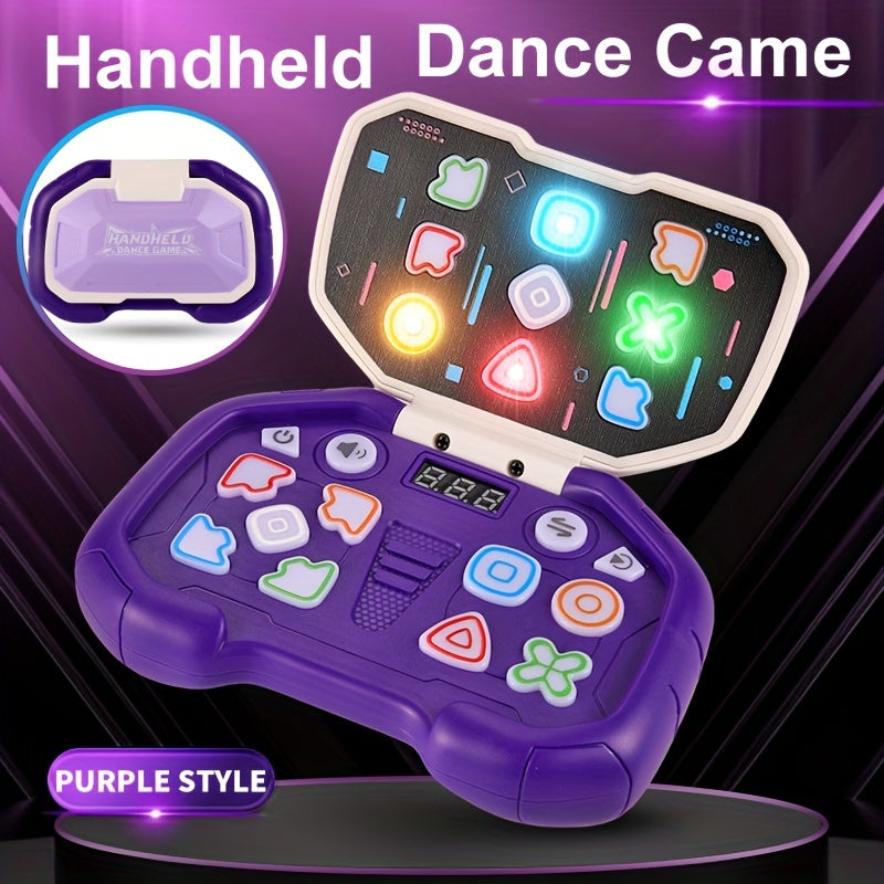 Interactieve Fidget Toy met Gloeiende Knoppen - Multiplayer Spelmodi voor Verbeterde Focus, Geheugen & Coördinatie - Educatief Breinspel voor Kinderen van 3-6 Jaar, Paars/Blauw