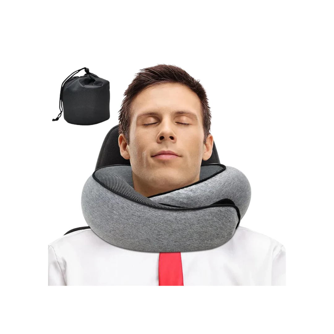 Reis Nekkussen Geheugenschuim | U-Vormig Kussen Slakstijl Reis Neksteun Draagbaar Verstelbaar Zacht Lunchpauze Slaap KussensNeksteun Draagbaar Verstelbaar Zacht Lunchpauze Slaap Kussens