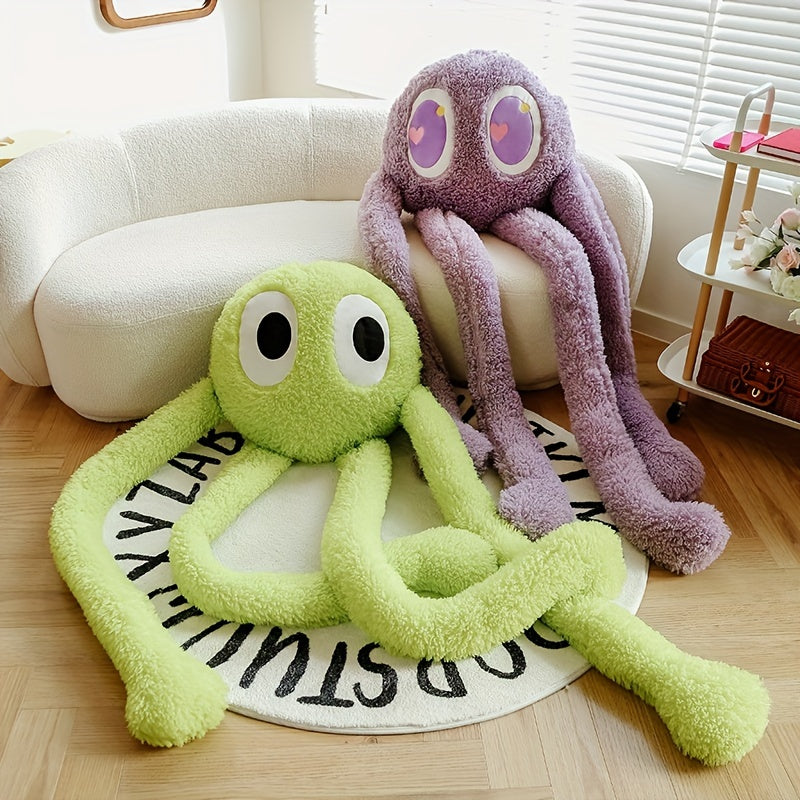 Schattige Octopus Knuffel met Lange Benen | Zacht Monster Pop Speelgoed | Ideaal Cadeau voor Kerst & Verjaardagen
