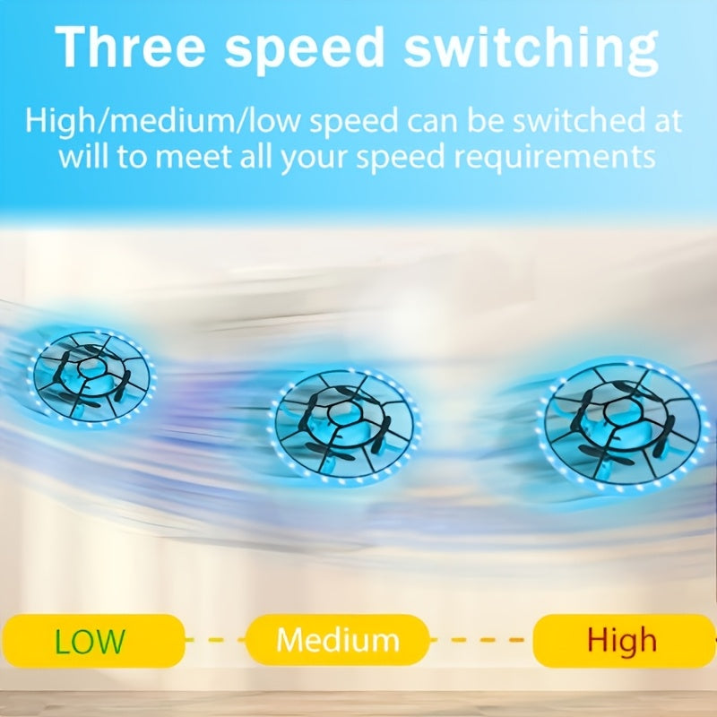 H8 Mini Drone | RC Vliegende Schotel, Cool Licht, 3 Snelheden, Eenvoudige Bediening, Perfect Voor Beginners