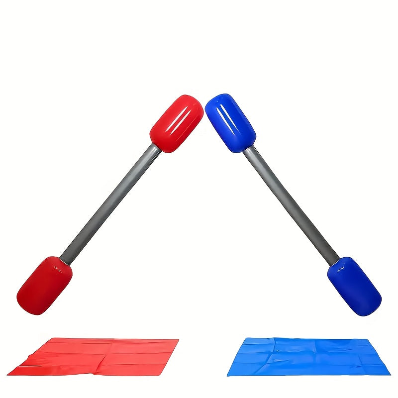 Opblaasbare Speelset met Evenwichtsstok & Mat – Leuk voor Tuin, Strand of Teamspellen, Familiecadeau