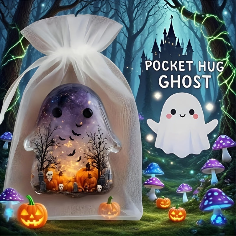 Spookje pocket hug kaart | Halloween steun & gift