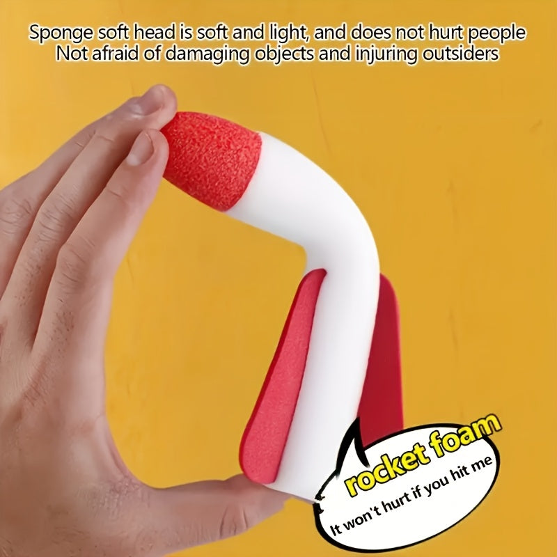 Raket Lanceer Speelset voor Buiten | Pedaal Raket met Kleurrijke Projectielen – Interactief Speelgoed Cadeau voor Jongens & Meisjes