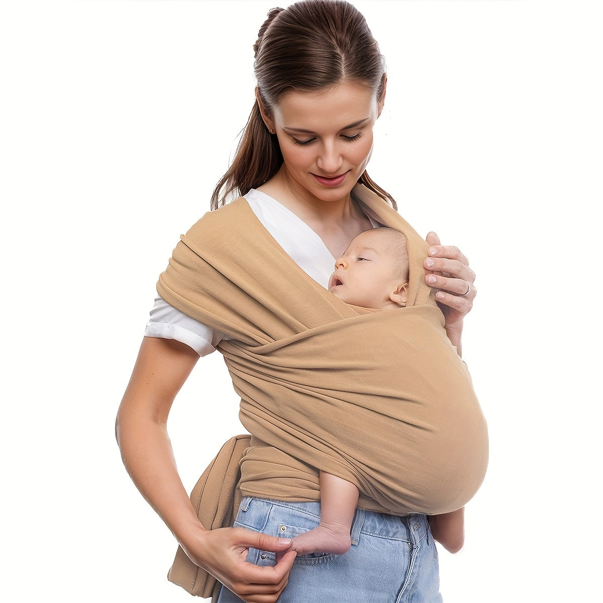Draagzak voor Baby's | Zachte Polyester Reisdrager voor Pasgeborenen tot Peuters