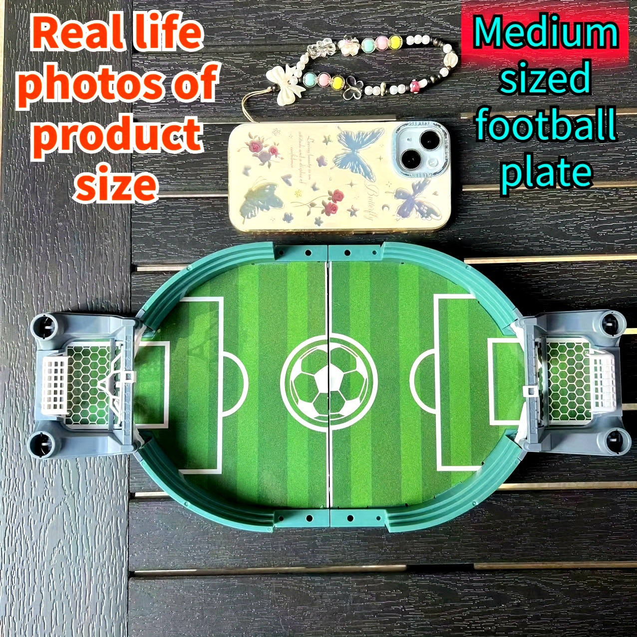 Interactieve Tafelvoetbal Speelset voor Kinderen | 2/4/6 Ballen Inclusief | Educatief Tafelspel voor 3-6 Jaar | Kerst, Halloween & Thanksgiving Cadeau