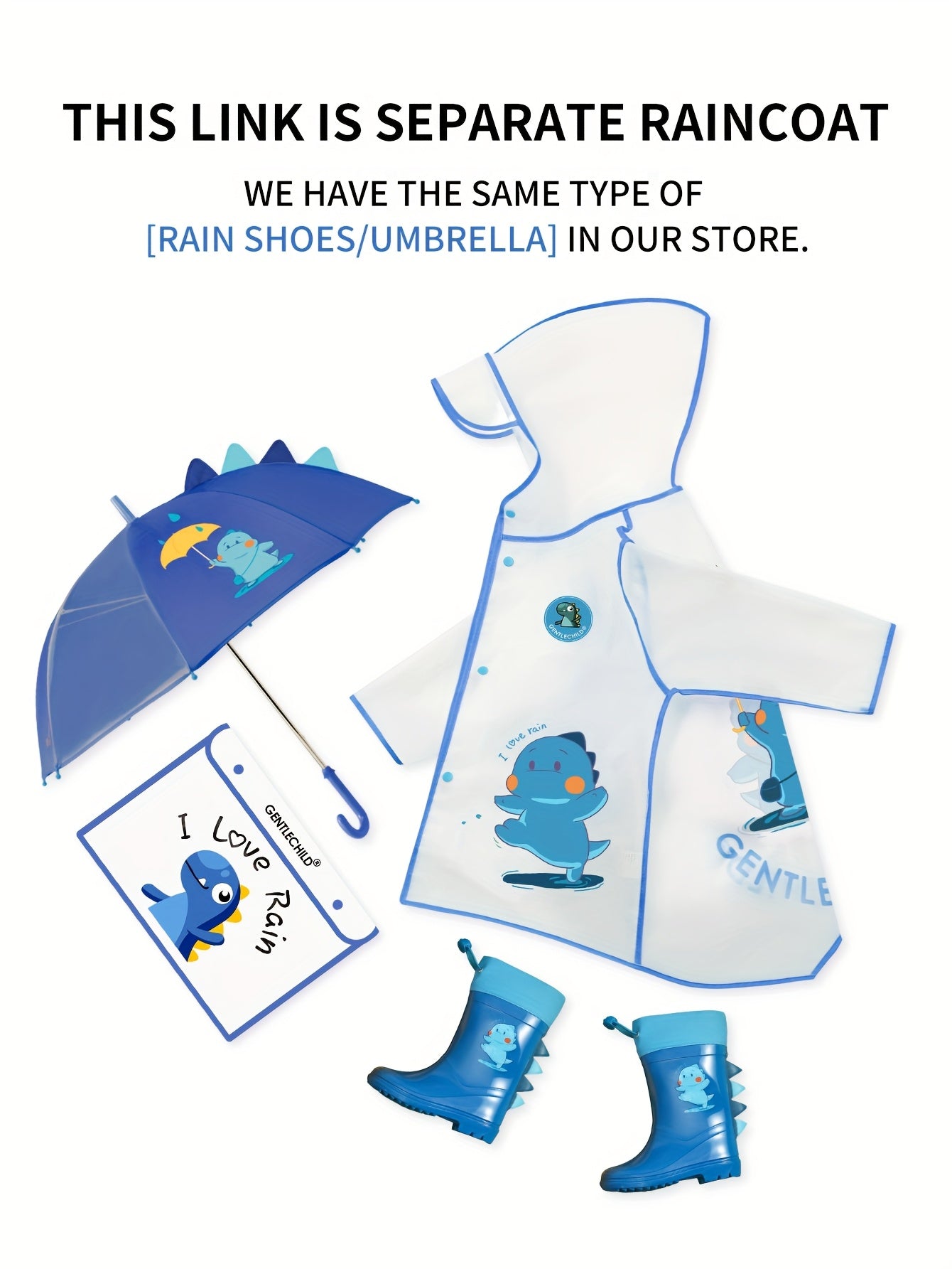 Waterdichte Regenjas met Capuchon voor Kinderen vanaf 3 Jaar - Lichtgewicht Regenponcho voor Jongens en Meisjes - Winddichte Buitenkleding voor Alle Seizoenen