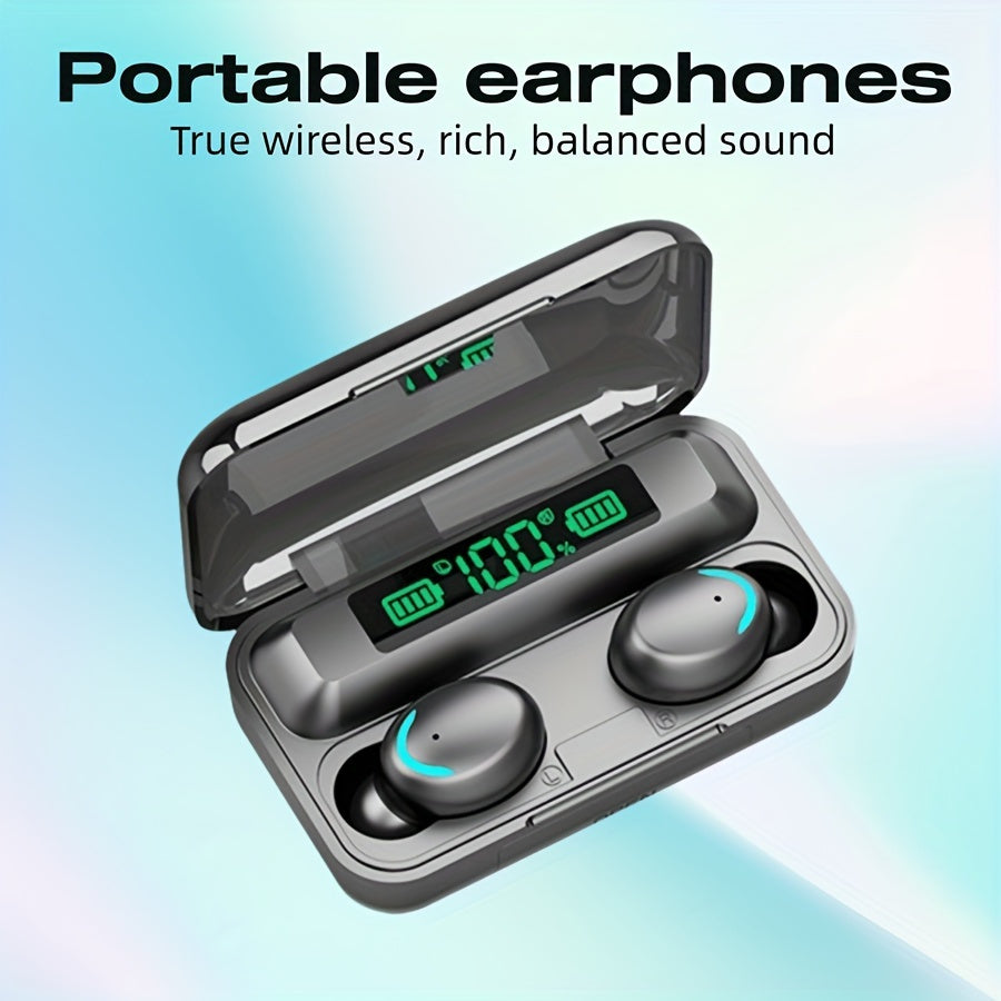 Draadloze oplaadbare koptelefoon - touch & volume control, compatibel met telefoons