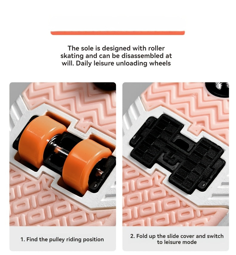 Jongens Rolschaatsen | Comfortabel met Afneembare Wielen & Remkop