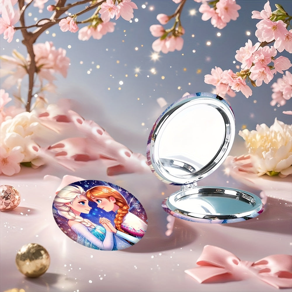 Altijd Mooi Onderweg met de 1pc Mirror – Ronde Handspiegel voor Make-up & Touch-Ups