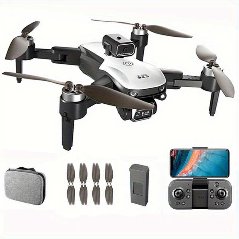 Opvouwbare Drone met Grote Accu | 360° Obstacle Avoidance & Hover Stabilisatie | Binnen & Buiten Vliegen 15-20 Min