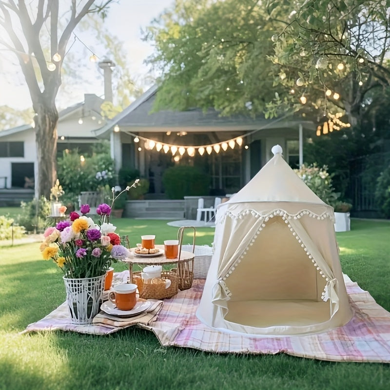 Canvas Joertent | Draagbare speeltent voor binnen en buiten – geschikt voor 2 personen