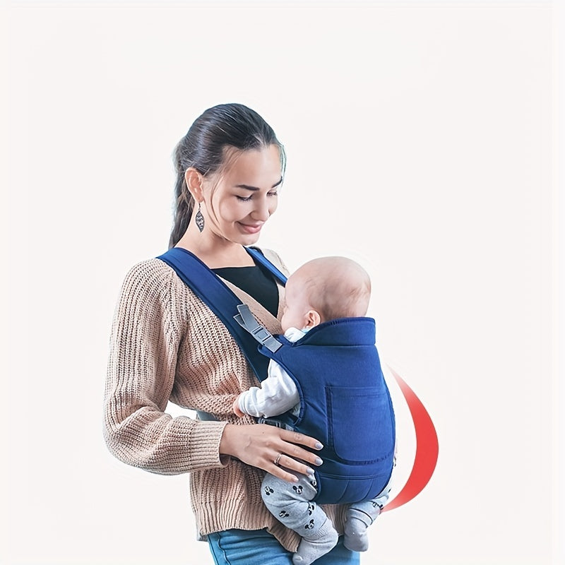 Ergonomische Multifunctionele Draagzak voor Baby's | Comfortabele Draagzak vooraan en achteraan met Verstelbare Bandjes, Reisspullen voor Pasgeborenen