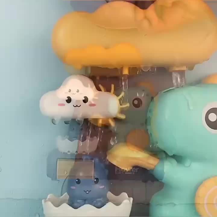 Dinosaurus Badspeelgoed | Waterpret voor in Bad & Zwembad