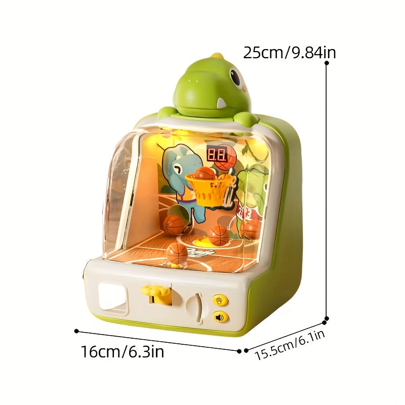 Interactief Automatisch Basketbalspel | Multiplayer Plezier, Ideaal Cadeau voor Kinderen