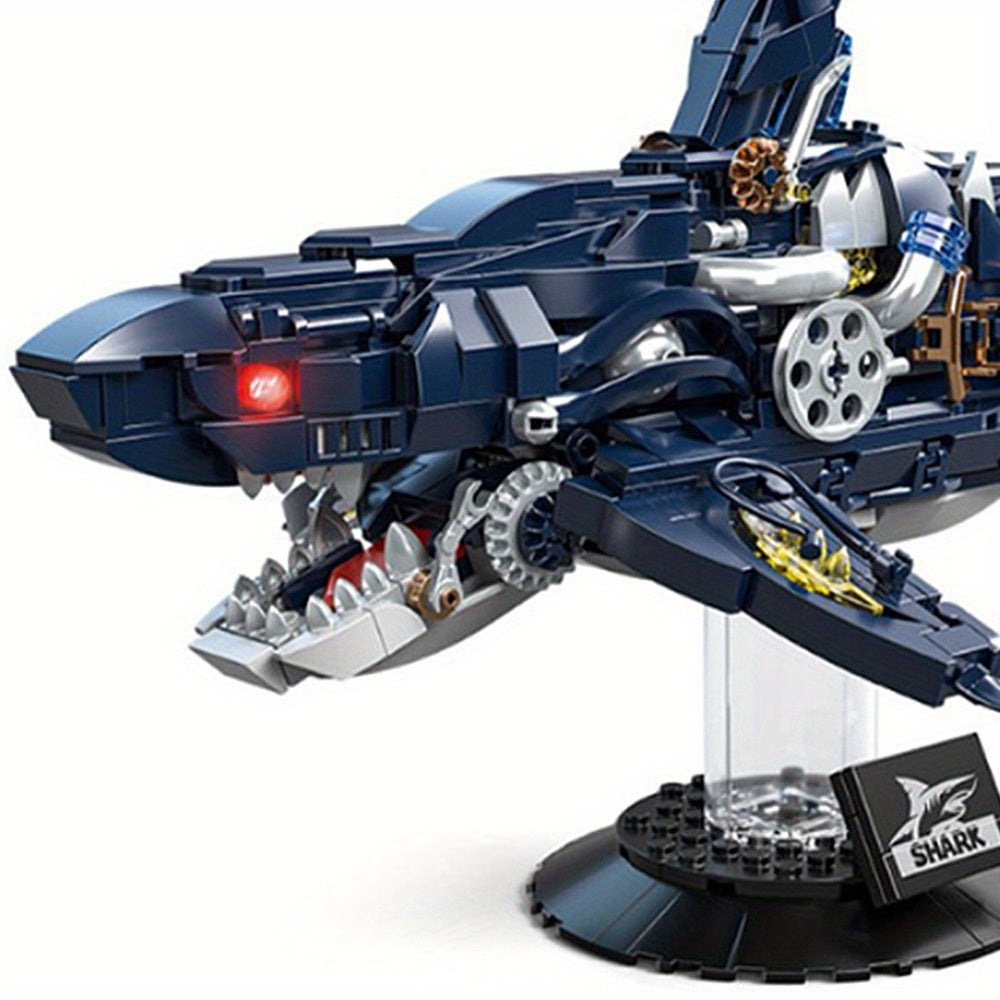 Oceaan Haai Bouwset | 641-delig Educatief Creatief Speelgoed