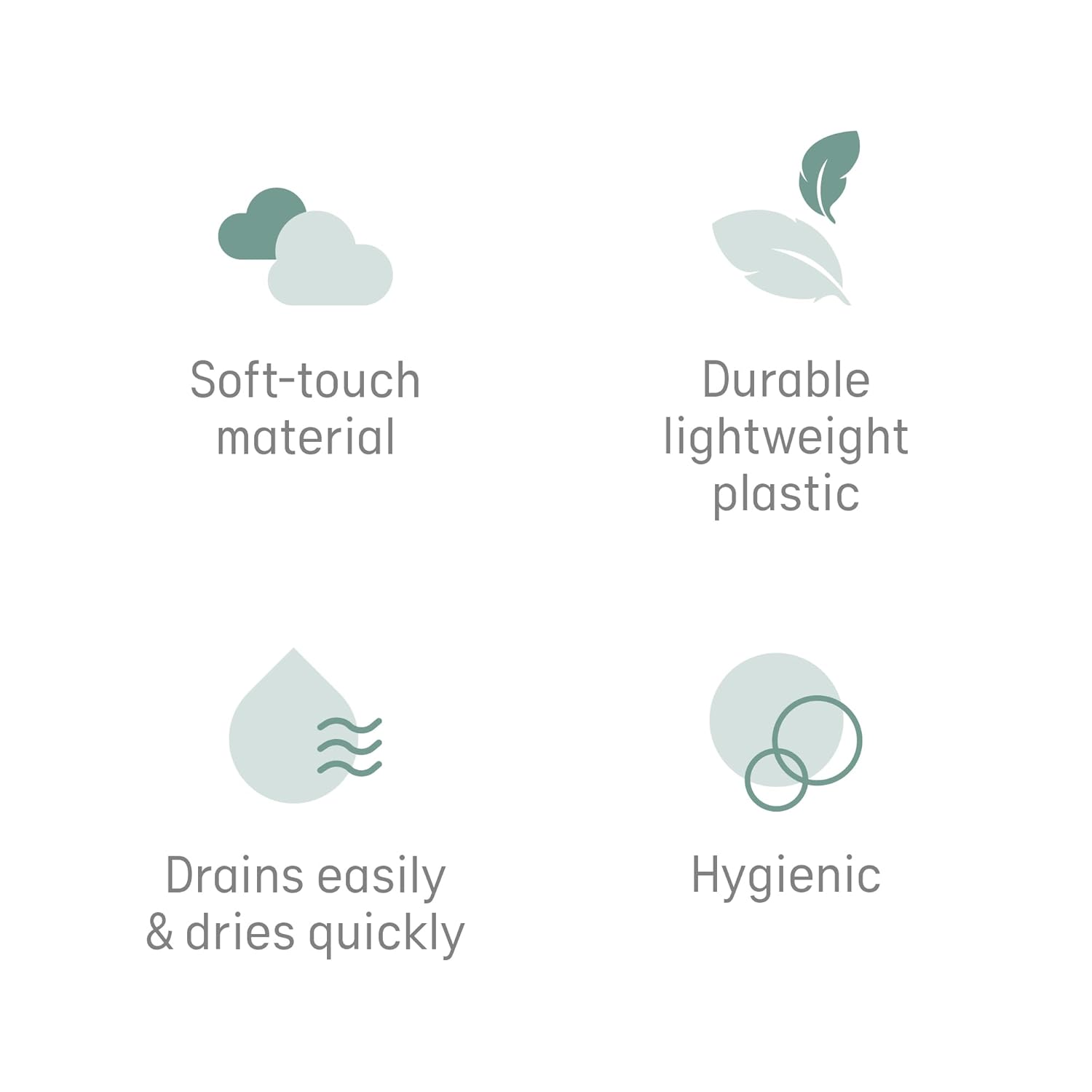 Baby Bad Ondersteuning | Ergonomische Badsteun Ideaal voor Baby’s Jonger dan 6 Maanden