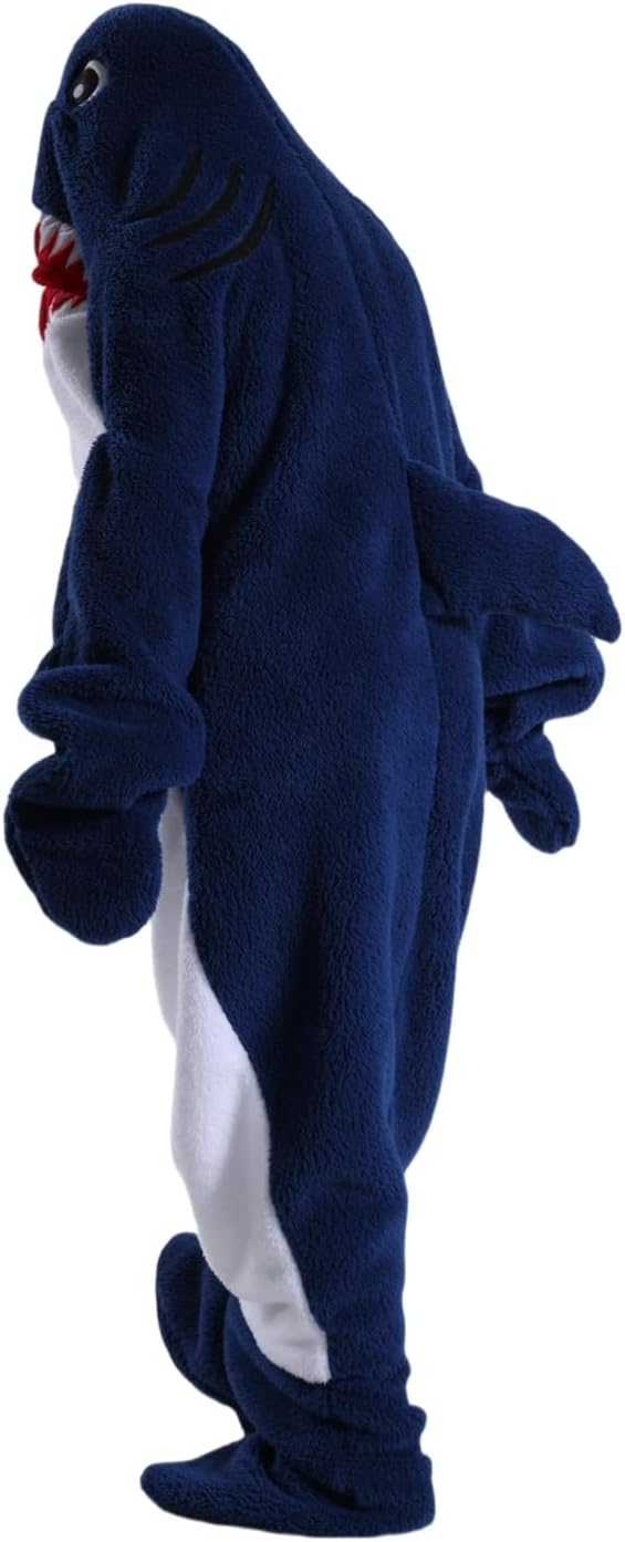 Haai hoodie volwassenen & kinderen | Cosplay kostuum & warme deken