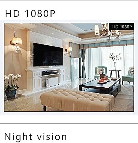 Mini draadloze WiFi beveiligingscamera 1080P l Binnen- en buitenshuis l Slimme controle met de app l iPhone & Android