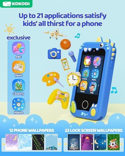 Kindersmartphone Speelgoed | Touchscreen Telefoon 3–10 Jaar