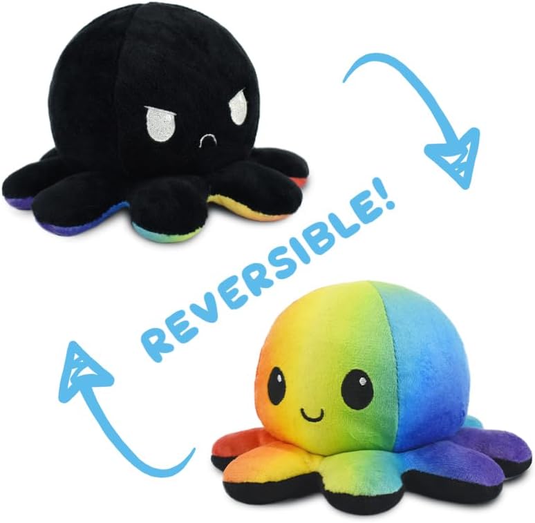 Oorspronkelijke omkeerbare octopus knuffel