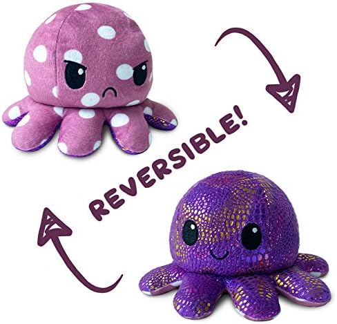 Oorspronkelijke omkeerbare octopus knuffel