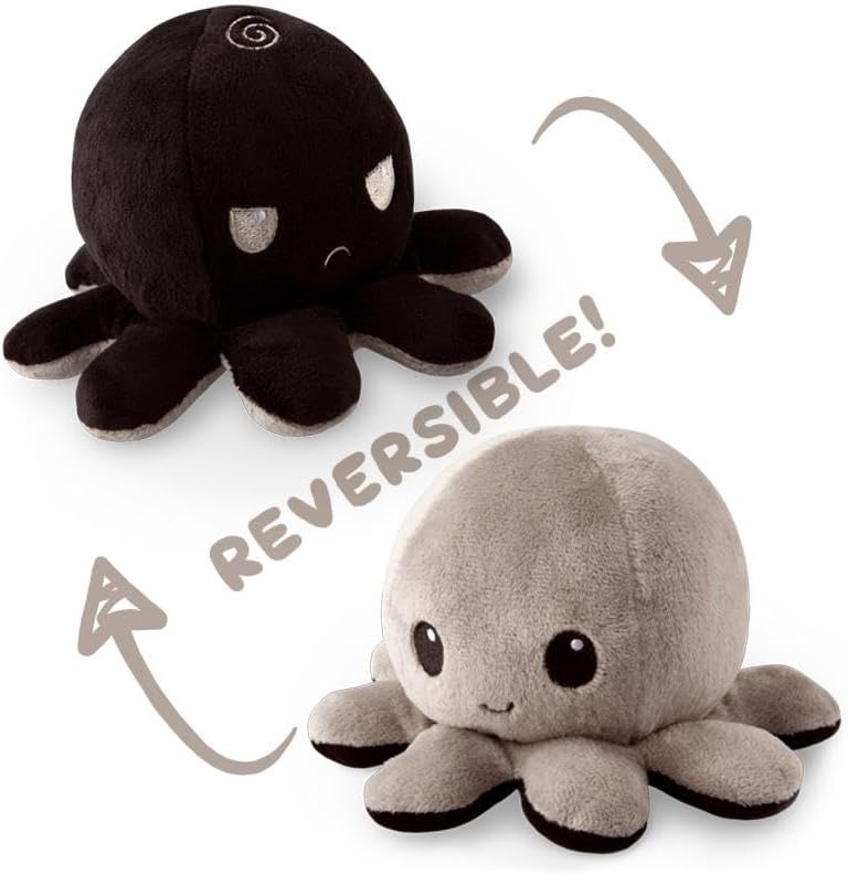 Oorspronkelijke omkeerbare octopus knuffel