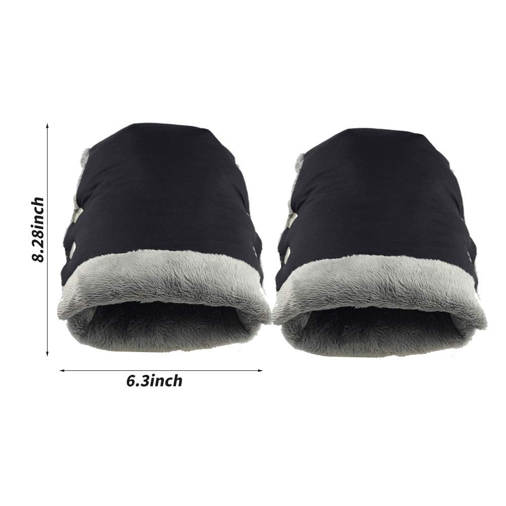 1 Paar Kinderwagen Handschoenen | Warme Kinderwagen Handmoffen Waterdichte Anti-Vries Handschoenen voor Ouders