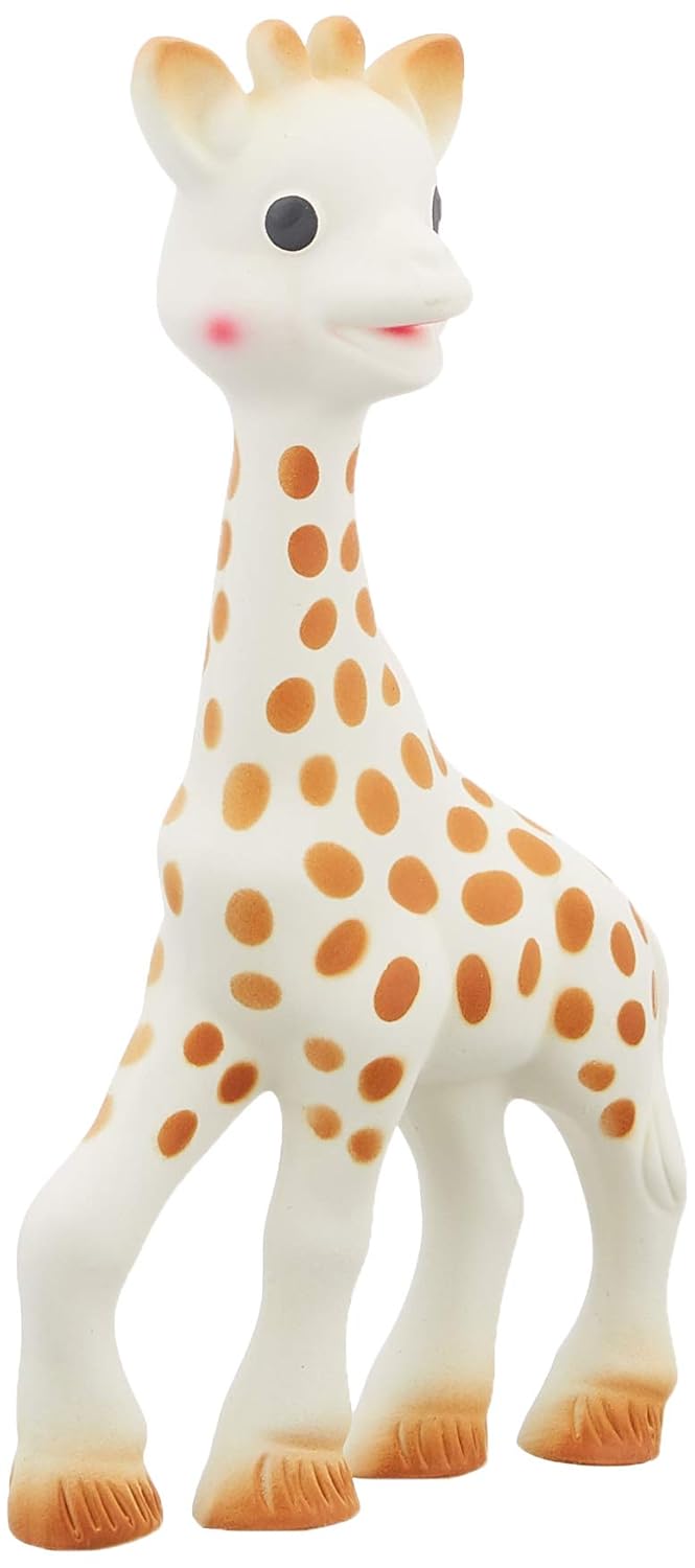 Giraffe Tandvlees Speelgoed voor Baby's | Dierenspeelgoed Bijtring voor Baby's 0+ Maanden