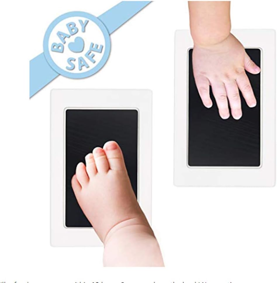 Vlekkeloze Baby Afdrukset | Inktloze Contact Baby Hand- en Voetafdruk Maak Gemakkelijk Herinneringen Met Je Baby