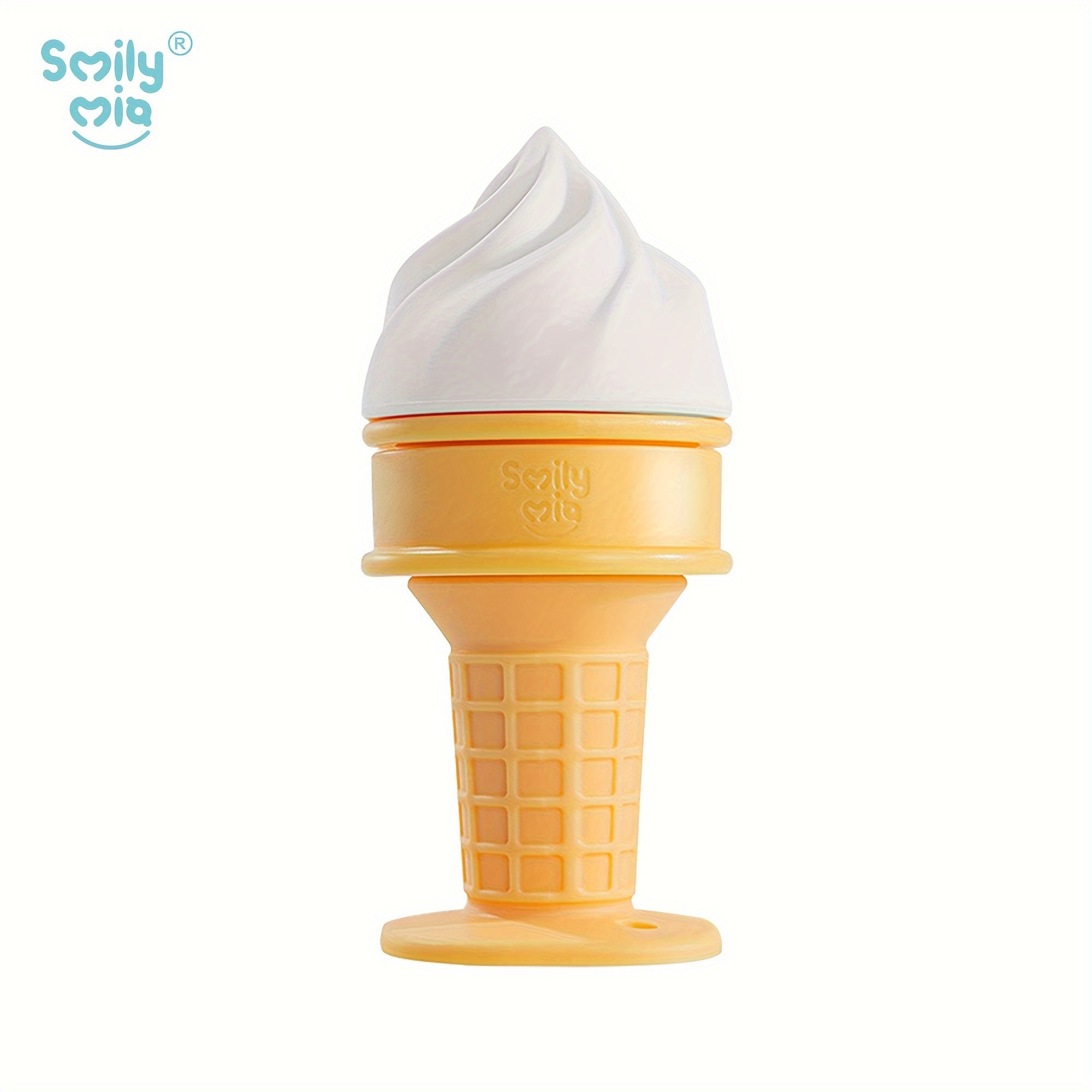 Verkoelende IJsje Bijtring voor Baby's vanaf 3 Maanden - Invriesbaar Siliconen Bijtspeeltje voor Jongens en Meisjes - Pijnverlichting bij Doorkomende Tandjes