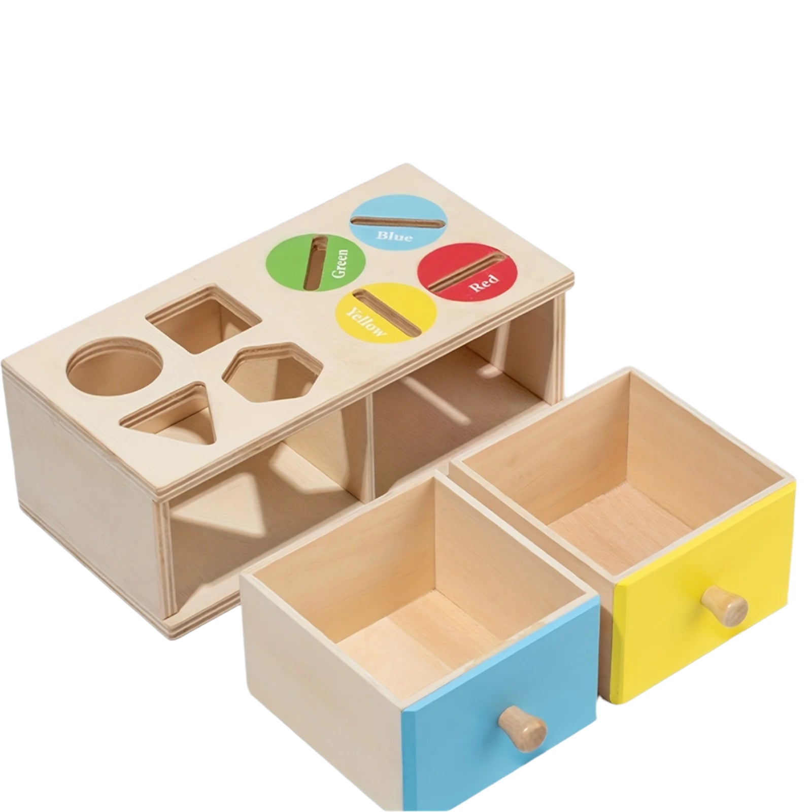 Houten Vorm- en Kleuren Sorteerspel | Educatief Speelgoed voor Cognitieve Ontwikkeling | Ideaal Cadeau voor Kinderen