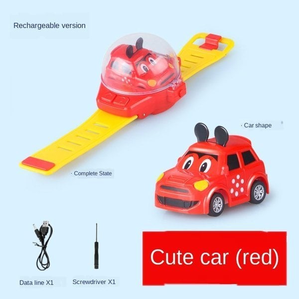 Mini RC Auto Horloge – Speelgoed voor Kinderen met Afstandsbediening