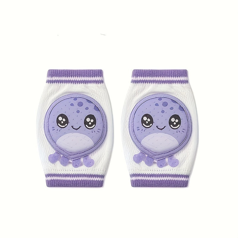 Knie- en Elleboogbescherming voor Kruipen | Dunne Elleboogbescherming voor Peuters, Anti-Val, Kruip- en Loopbescherming voor Baby's 0-3 Jaar