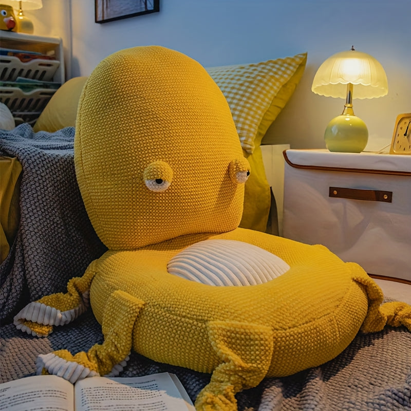 Schattig Octopus Zitkussen – Zachte Vloermat Voor Woonkamer Of Tatami
